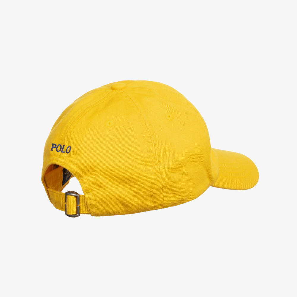 Ralph Lauren-Boys Sunny Cotton Logo Hat | Childrensalon Outlet
