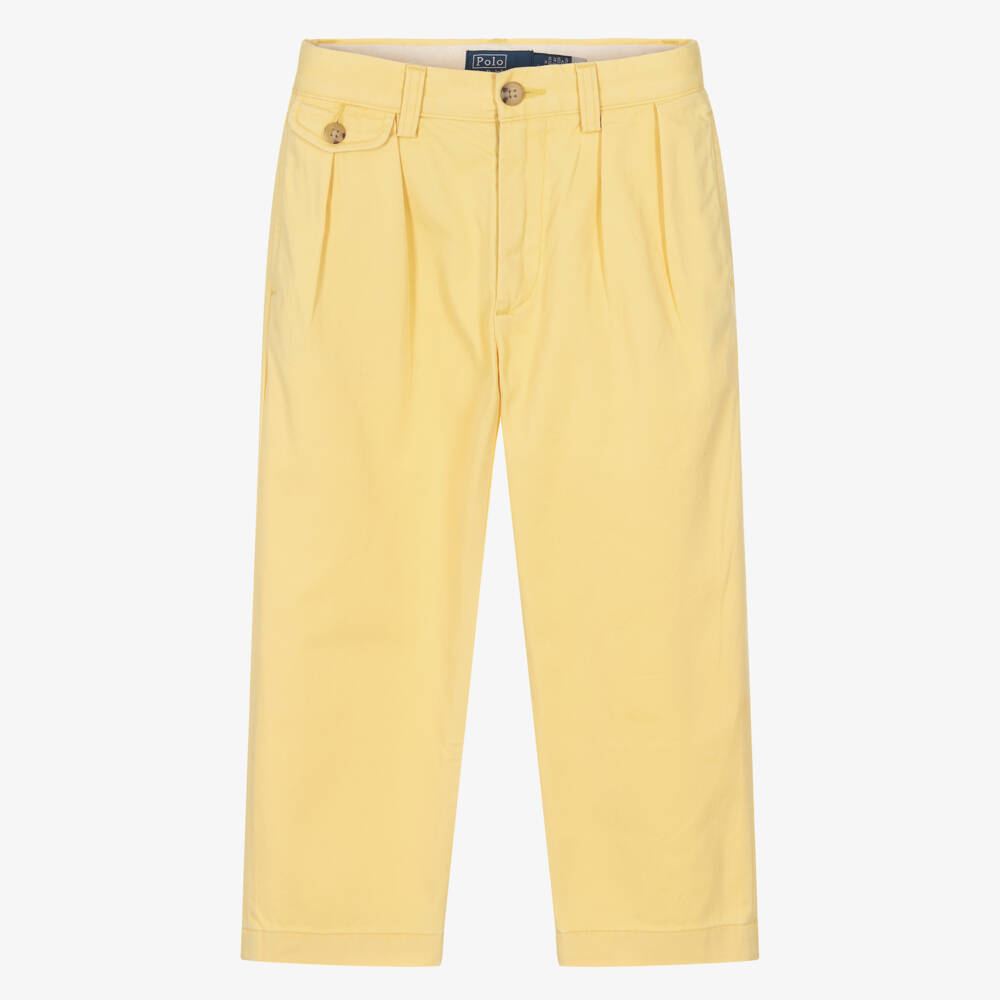 Ralph Lauren-Мягкие хлопковые брюки для мальчиков Солнечные | Childrensalon Outlet