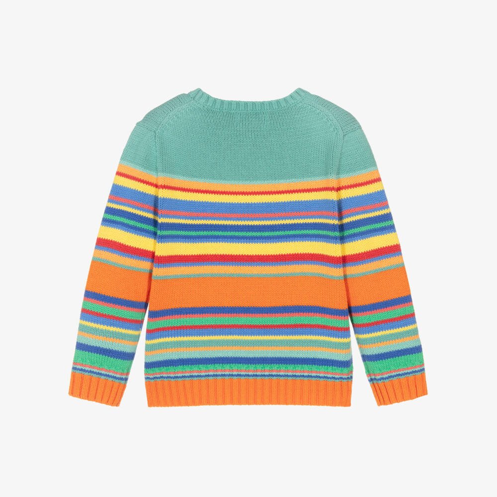 Ralph Lauren-Boys Vibrant Cotton Knit Pullover | Childrensalon Outlet