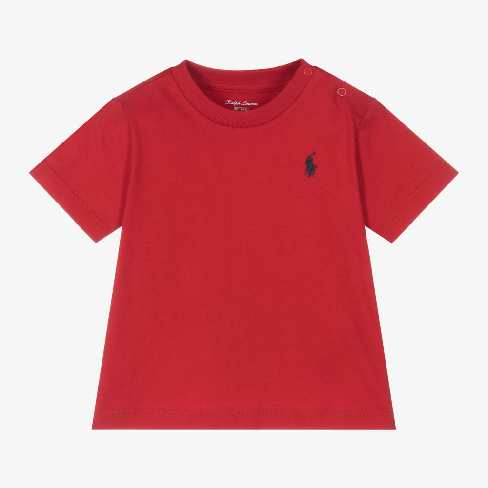 Ralph Lauren-Boys Vibrant Cotton Tee | Childrensalon Outlet