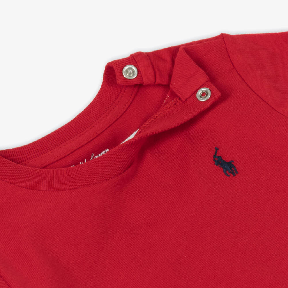 Ralph Lauren-Boys Vibrant Cotton Tee | Childrensalon Outlet