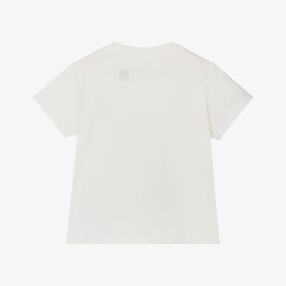 Ralph Lauren-Boys White Cotton Ocean Bear Tee | Childrensalon Outlet