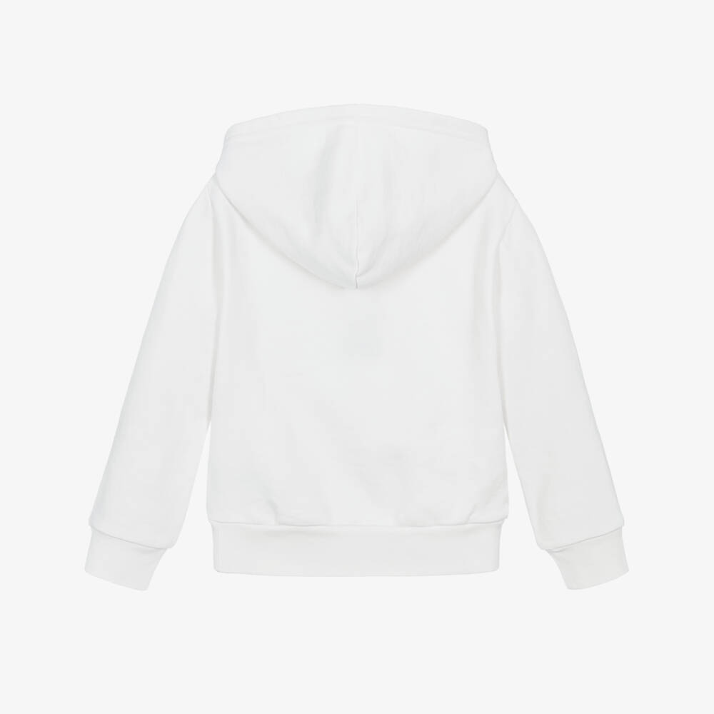 Ralph Lauren-Хлопковый белый худи с логотипом для мальчиков | Childrensalon Outlet