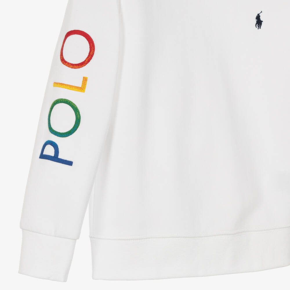 Boys polo sweatshirt outlet