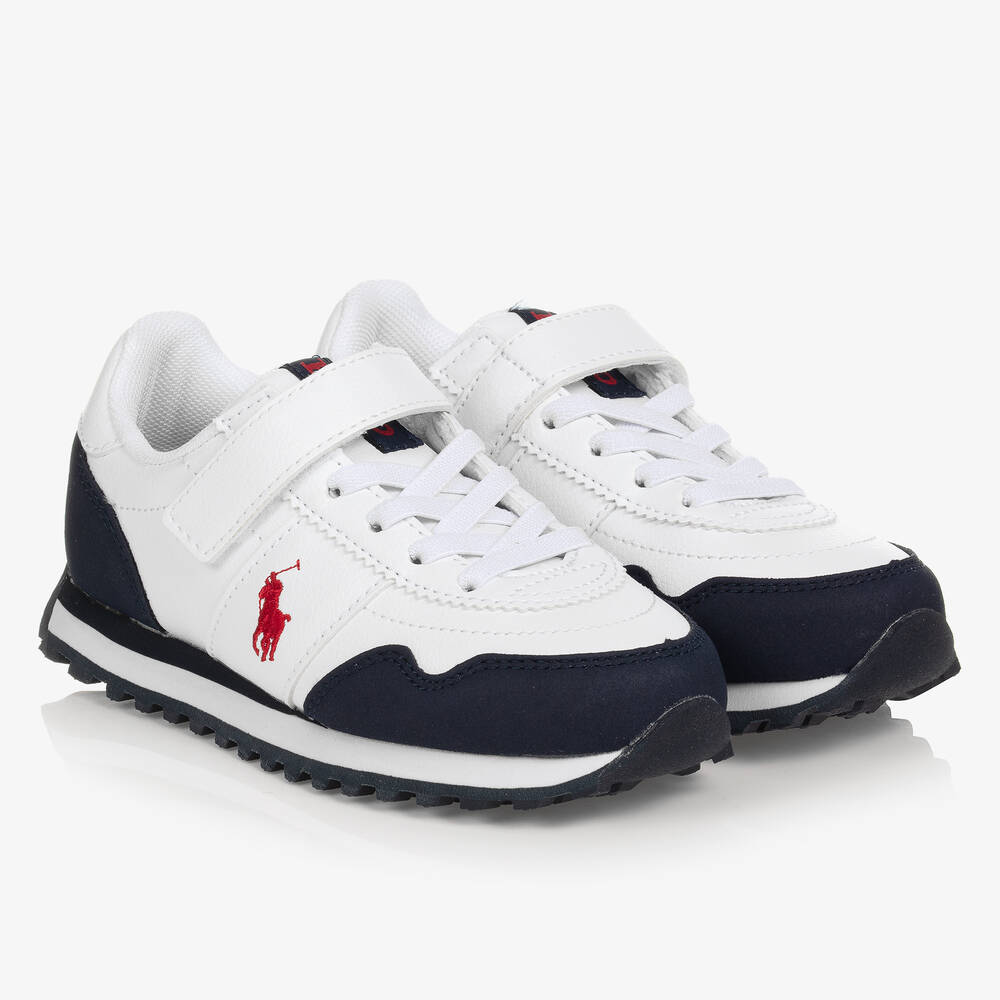 Polo Ralph Lauren - Weiße Sneakers für Jungen | Childrensalon