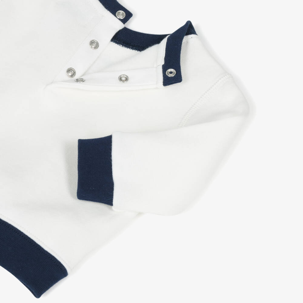 Ralph Lauren-Boys' White Polo Cotton Ensemble | Childrensalon Outlet