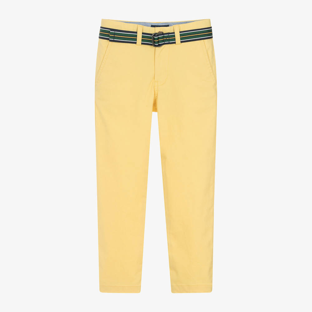 Yellow ralph lauren pants hotsell