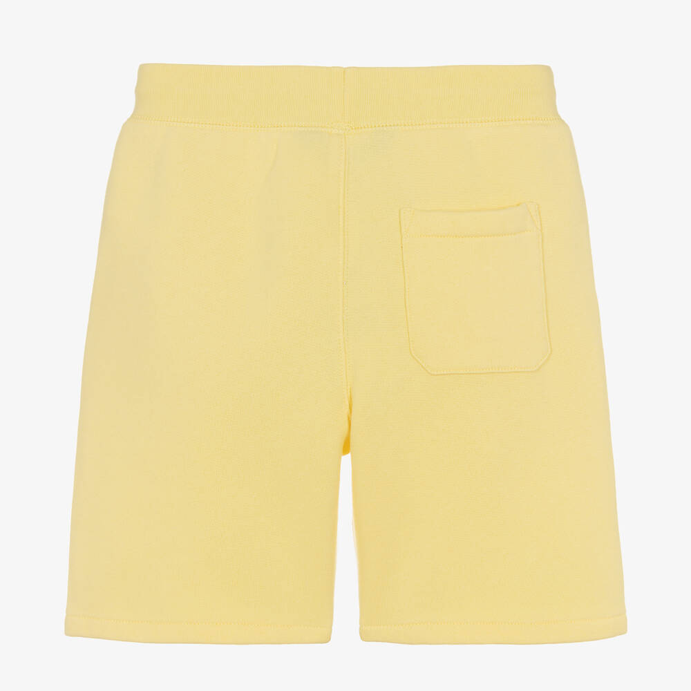 Mens yellow cotton shorts hotsell