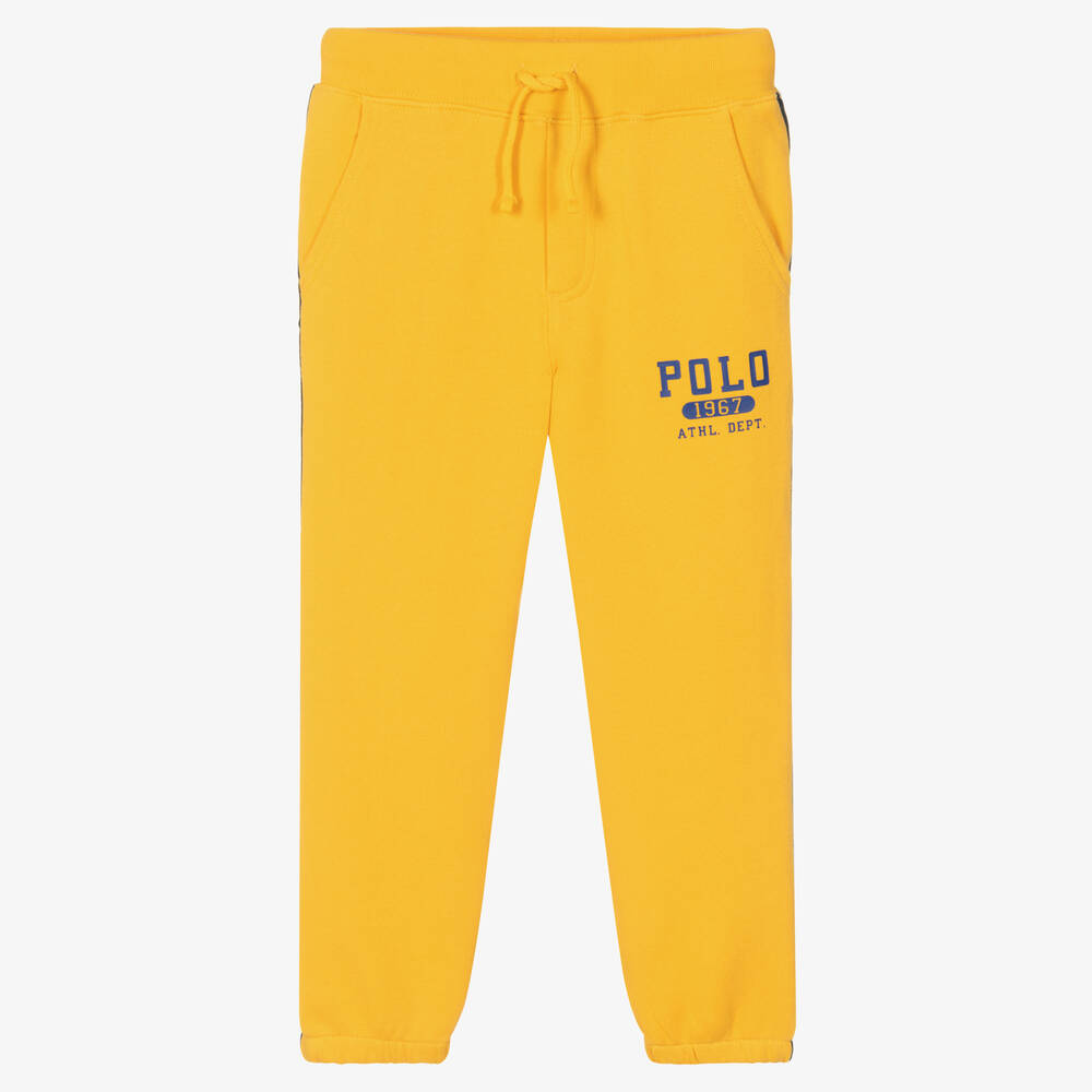 Yellow joggers boys hot sale