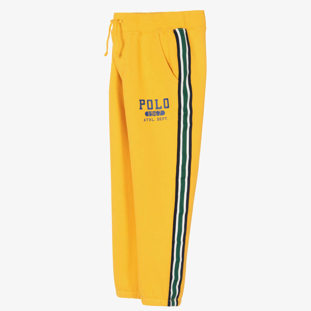 Polo Ralph Lauren - Boys Yellow Cotton Joggers