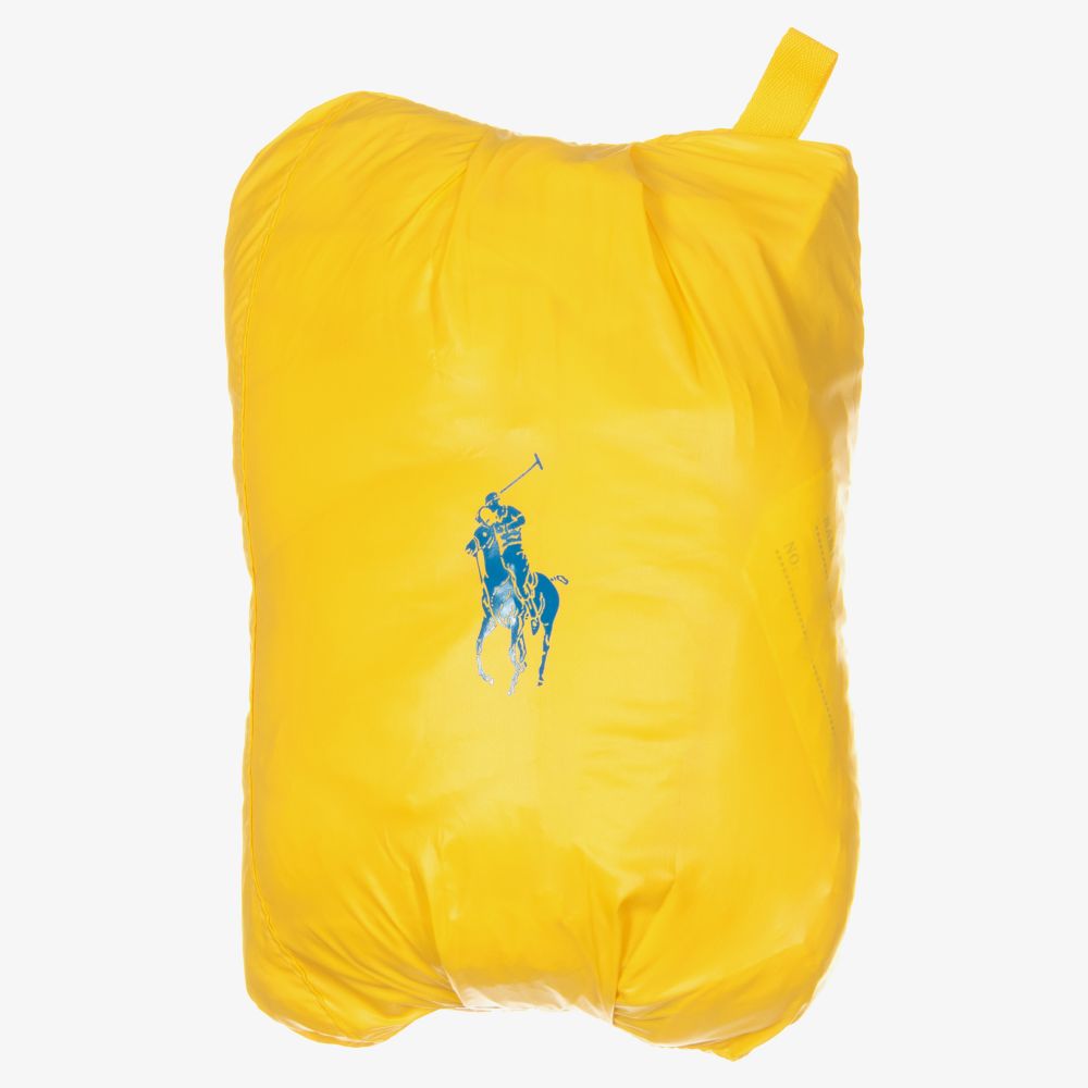 Polo Ralph Lauren-Boys Yellow Logo Gilet | Childrensalon Outlet