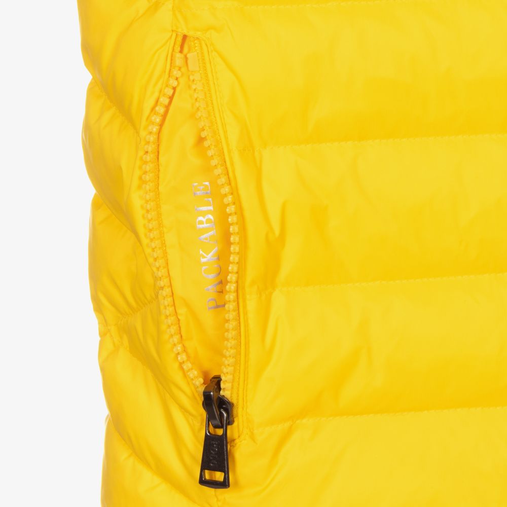 Polo Ralph Lauren Doudoune sans manches jaune Gar on
