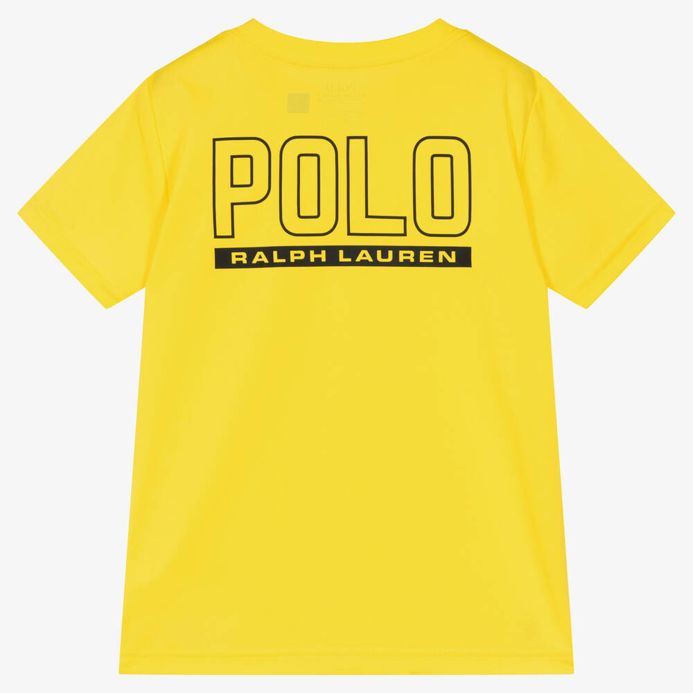 Boys online yellow shirt