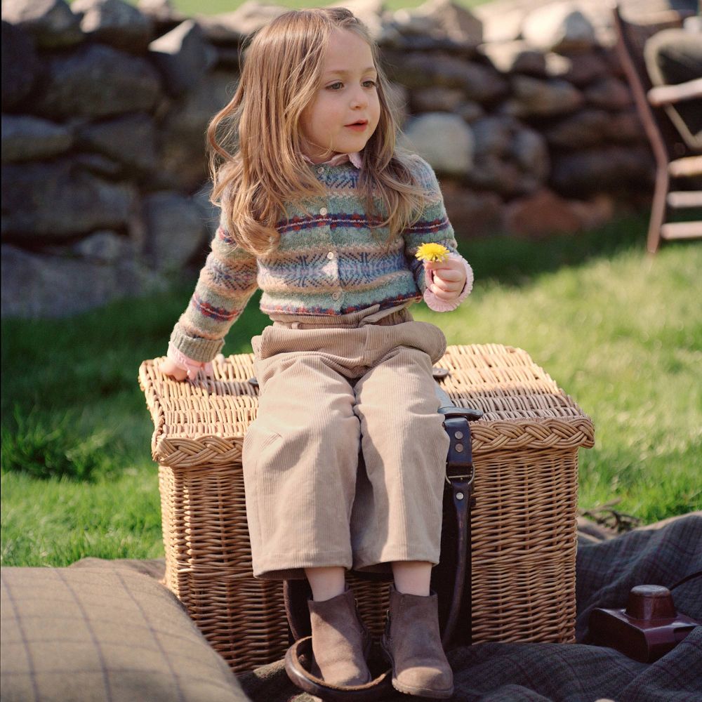 Girls fair new arrivals isle cardigan
