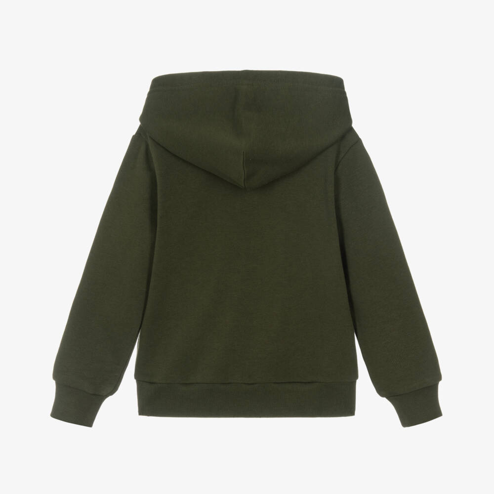 Ralph Lauren-هودي أخضر غامق للأولاد | Childrensalon Outlet