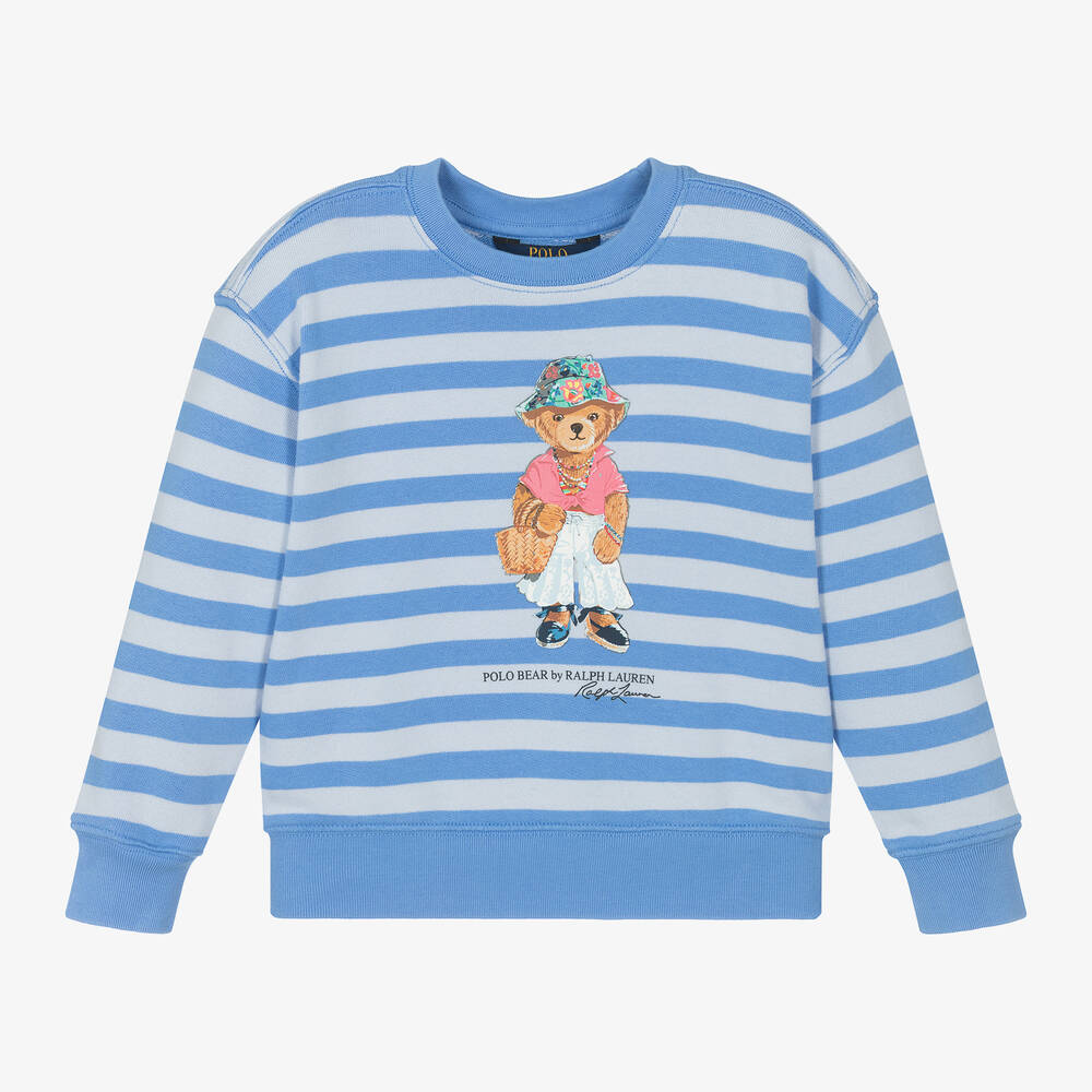 Polo bear crewneck tee womens outlet