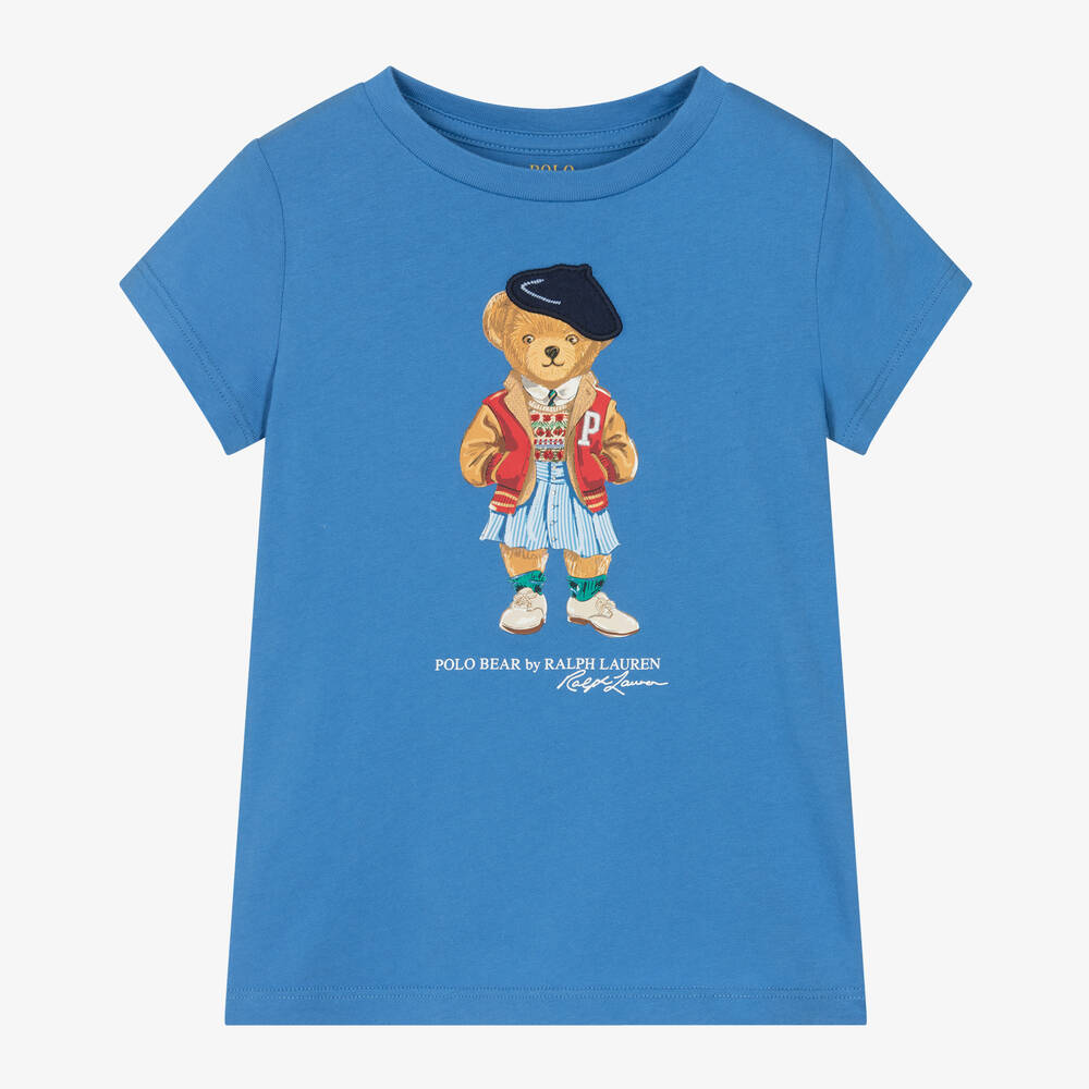 Ralph lauren teddy bear t shirts best sale