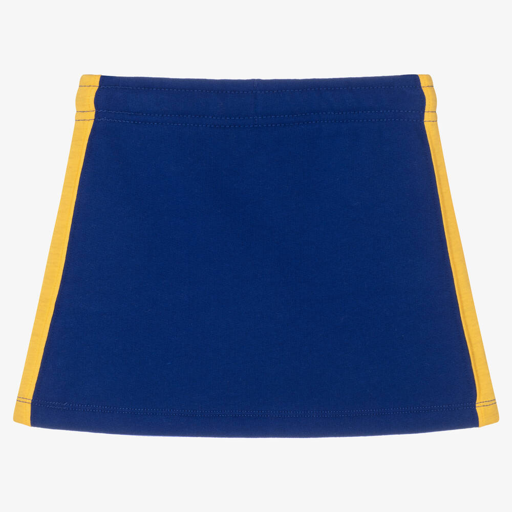 Royal blue hot sale yellow skirt