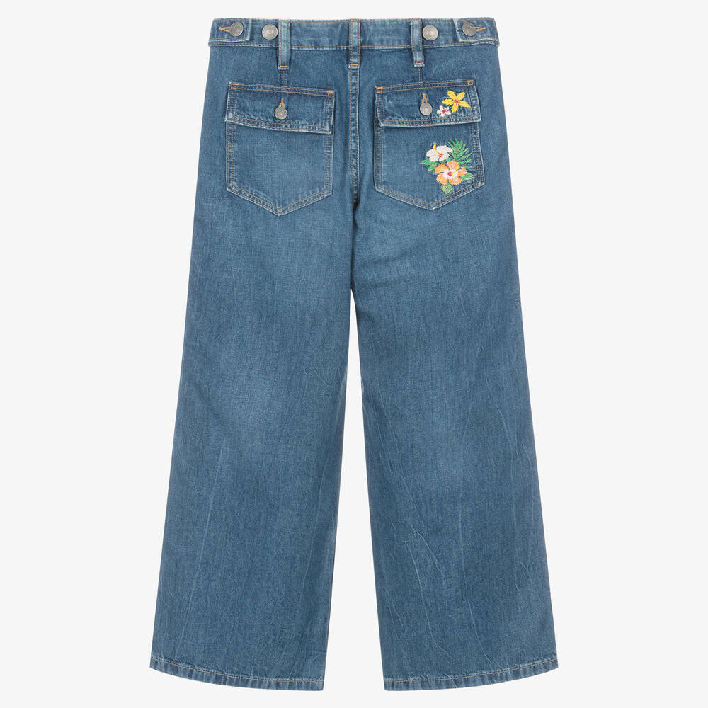 Ralph lauren embroidered jeans hotsell