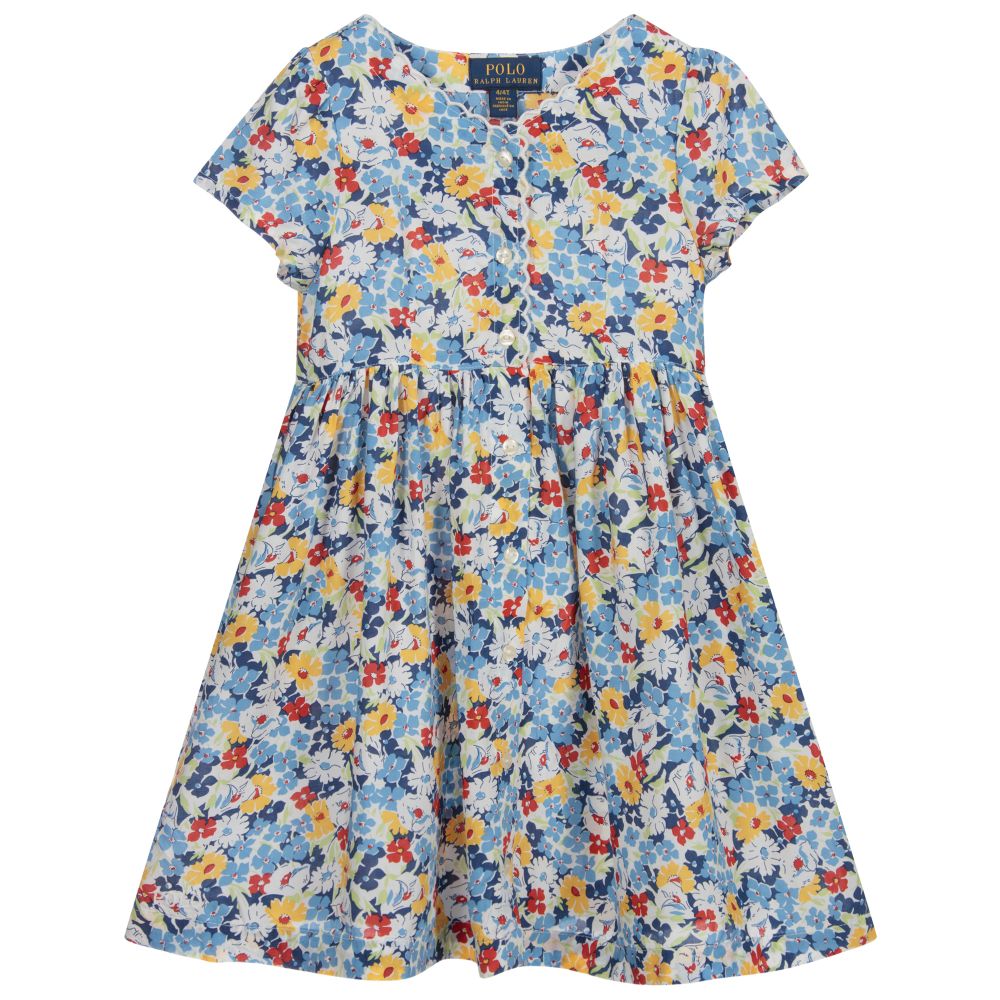 Robe fleurie ralph lauren sales