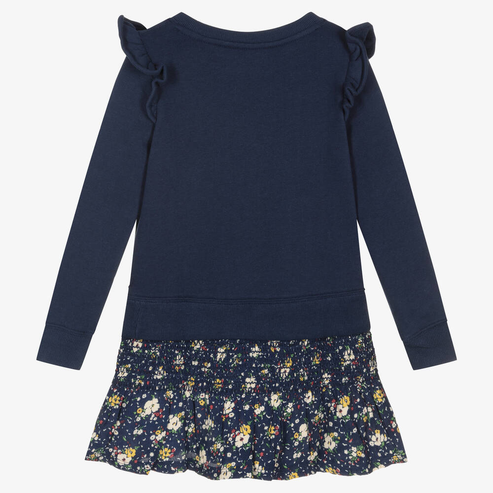 Polo ralph hotsell lauren blue dress