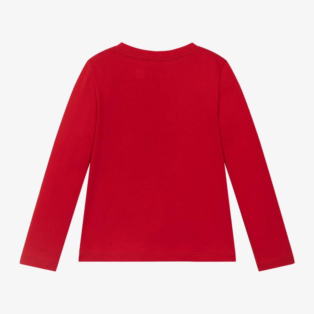 Ralph Lauren-Girls Cherry Bear Cotton Tee | Childrensalon Outlet