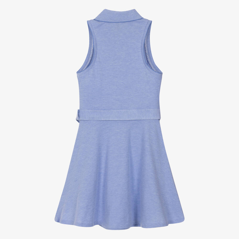 Ralph Lauren-Классическое синее платье поло для девочек | Childrensalon Outlet