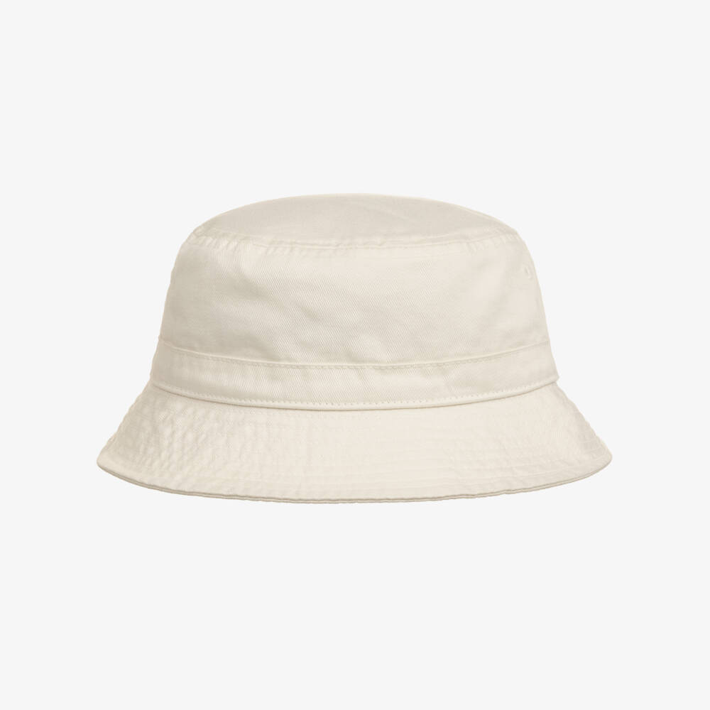 Ralph Lauren-Girls Cotton Bear Sun Hat | Childrensalon Outlet