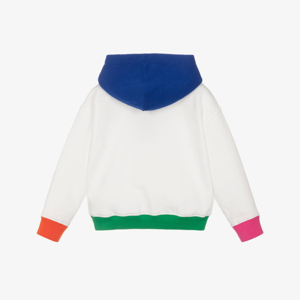 Ralph Lauren-Girls Cozy Cotton Bear Hoodie | Childrensalon Outlet