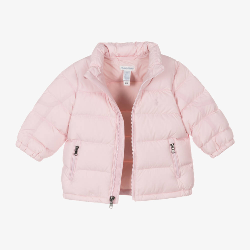 Ralph Lauren-Girls Cozy Pink Snowwear Ensemble | Childrensalon Outlet
