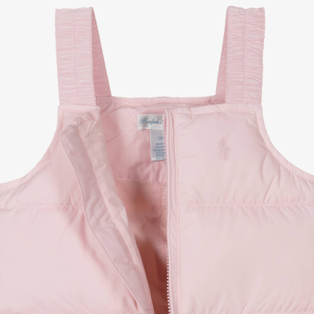 Ralph Lauren-Girls Cozy Pink Snowwear Ensemble | Childrensalon Outlet