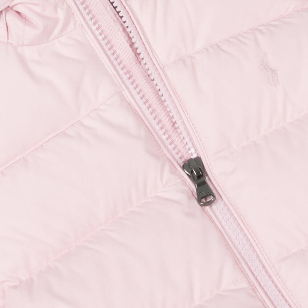 Ralph Lauren-Girls Cozy Pink Snowwear Ensemble | Childrensalon Outlet