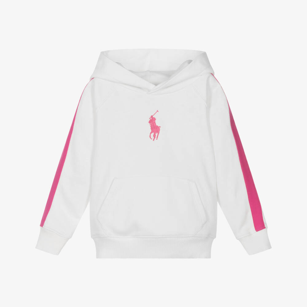 Ralph Lauren-Уютный розовый худи для девочек | Childrensalon Outlet
