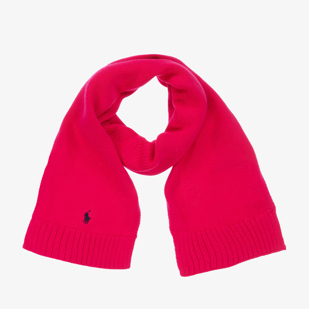 Ralph lauren pink scarf