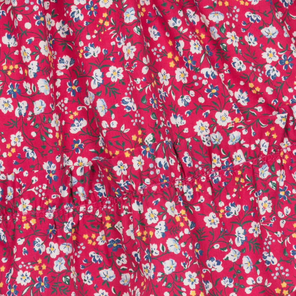 Ralph Lauren-Girls Fuchsia Sweatshirt Dress | Childrensalon Outlet