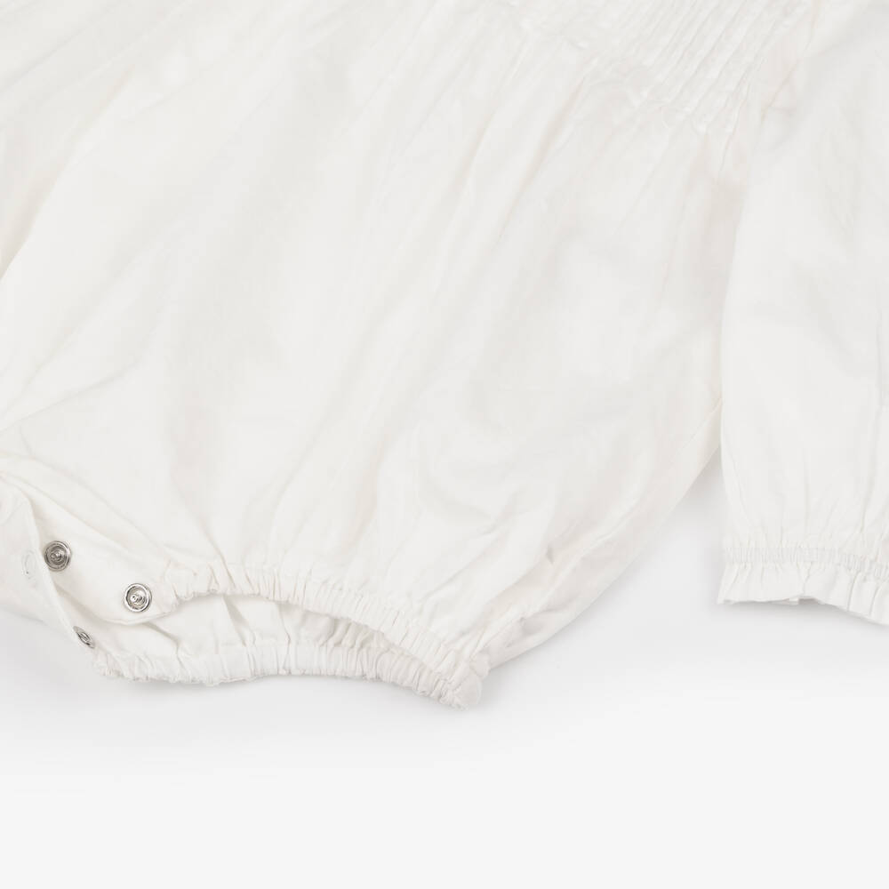 Ralph Lauren-Girls Ivory & Red Check Skirt Set | Childrensalon Outlet