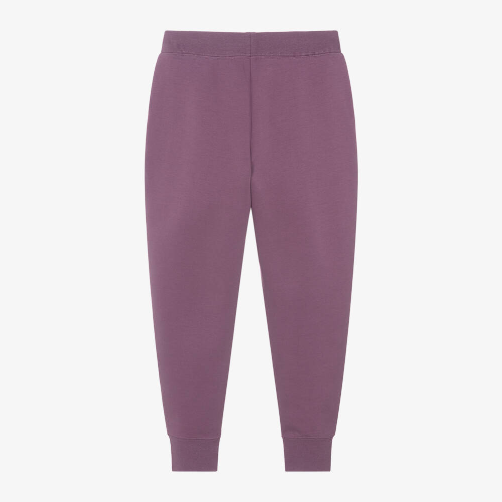 رالف لورين-بنطلون رياضي قطن لون بنفسجي للبنات | Childrensalon Outlet
