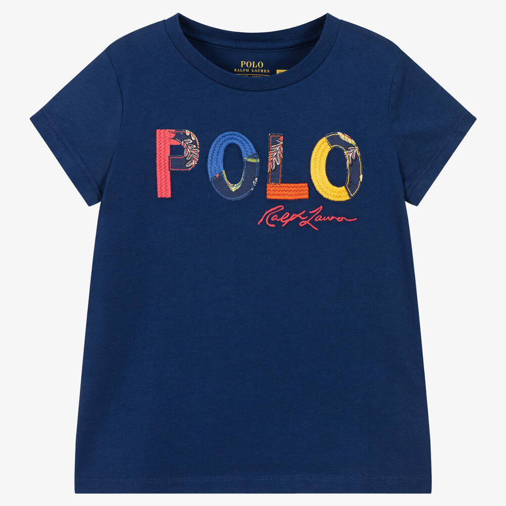 Dark blue ralph lauren t shirt top