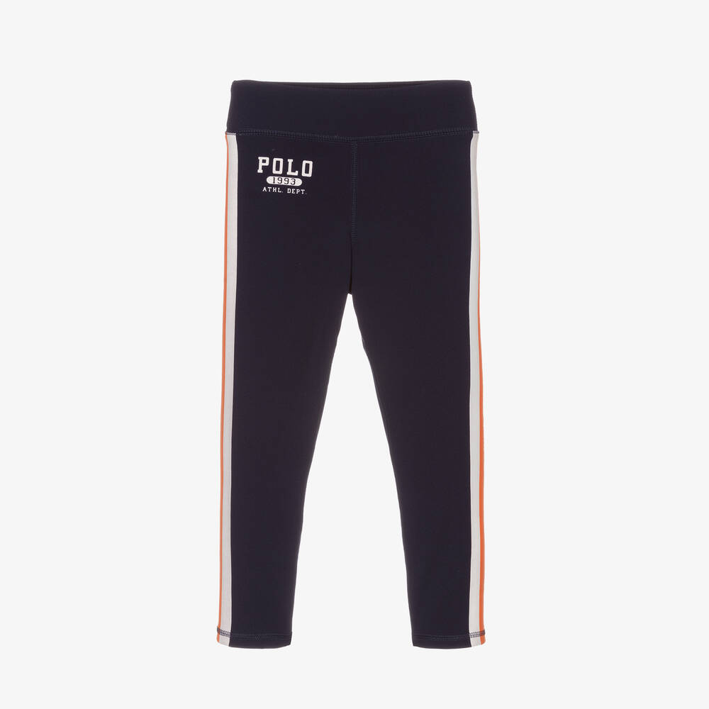 Polo Ralph Lauren - Navyblaue Leggings für Mädchen | Childrensalon