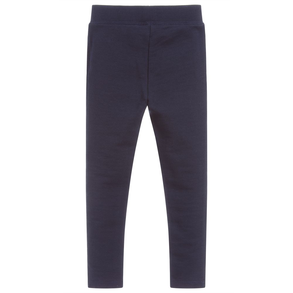 Polo Ralph Lauren Pantalon de jogging bleu marine logo Fille
