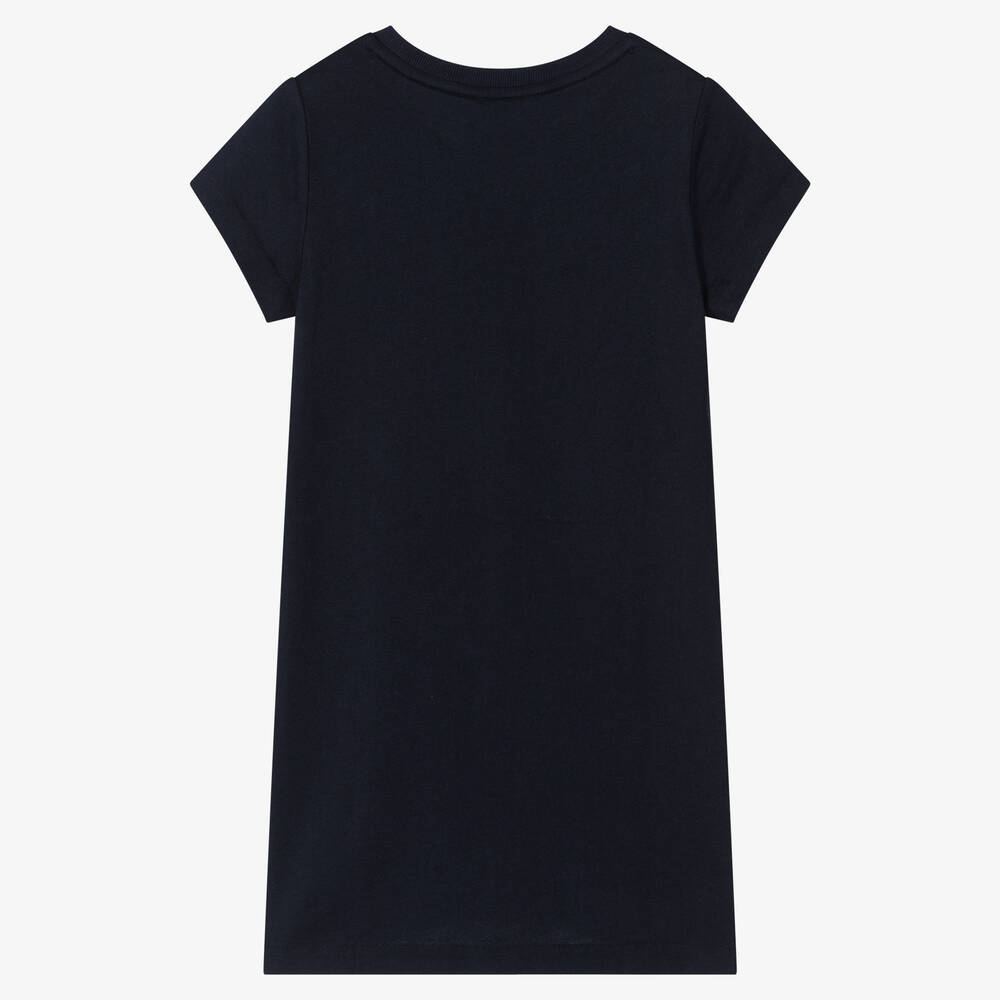 Polo Ralph Lauren-فستان بولو قطن جيرسي لون كحلي | Childrensalon Outlet