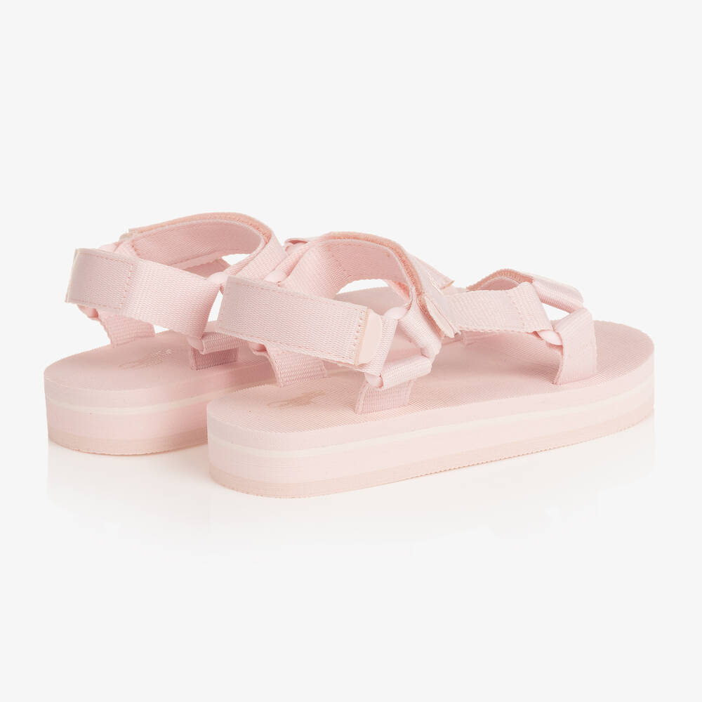 Polo رالف لورين-صندل قماش لون زهري فاتح للبنات | Childrensalon Outlet