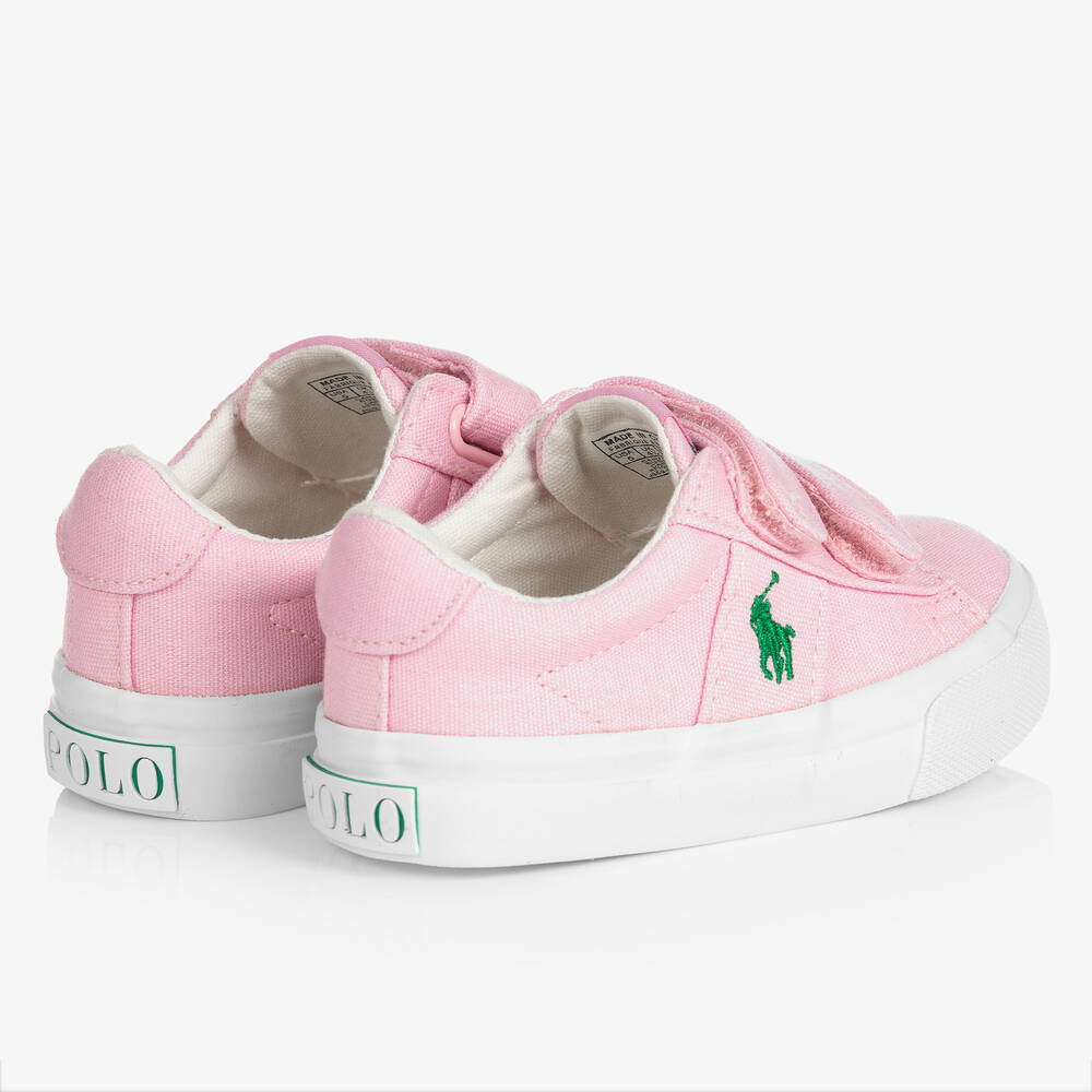Polo Ralph Lauren - Girls Pink Canvas 