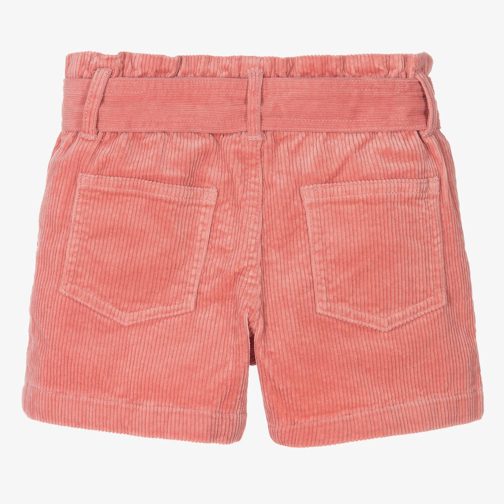 Polo Ralph Lauren-Girls Pink Corduroy Shorts | Childrensalon Outlet