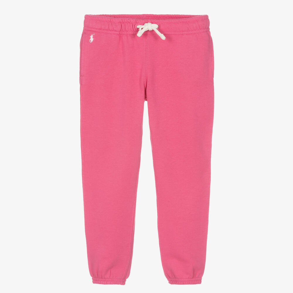 Polo Ralph Lauren - Rosa Baumwoll-Jogginghose | Childrensalon