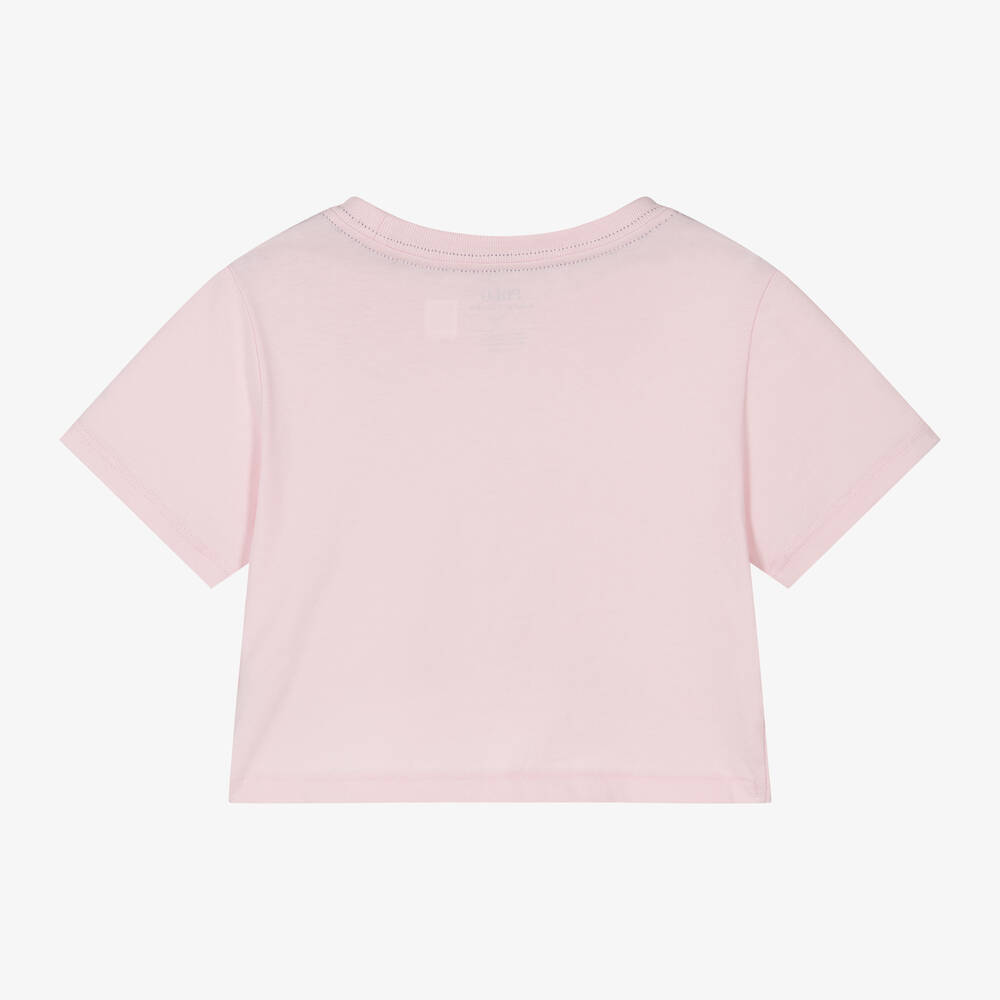売れ筋商品|||ラルフローレン Tシャツ レディース トップス COTTON JERSEY T-SHIRT - Print T-shirt - hint of pink 楽天市場】ラルフローレン Tシャツ（カラーピンク）（レディース