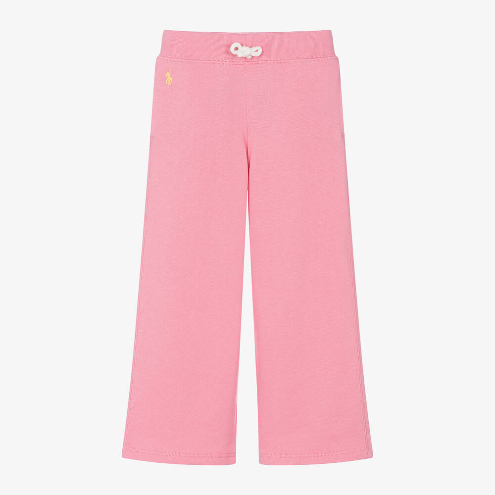 Pink ralph lauren joggers on sale
