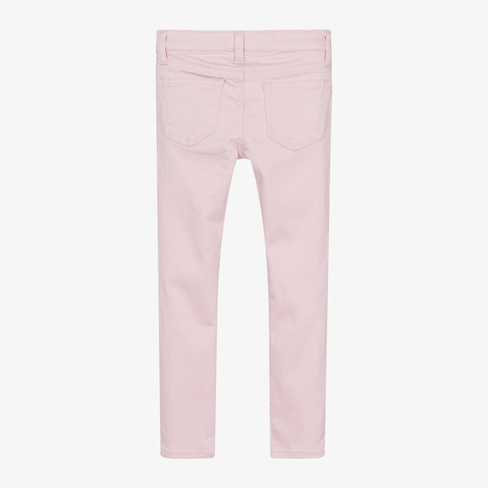 Ralph Lauren-Girls Pink Denim The Legging Jeans | Childrensalon Outlet