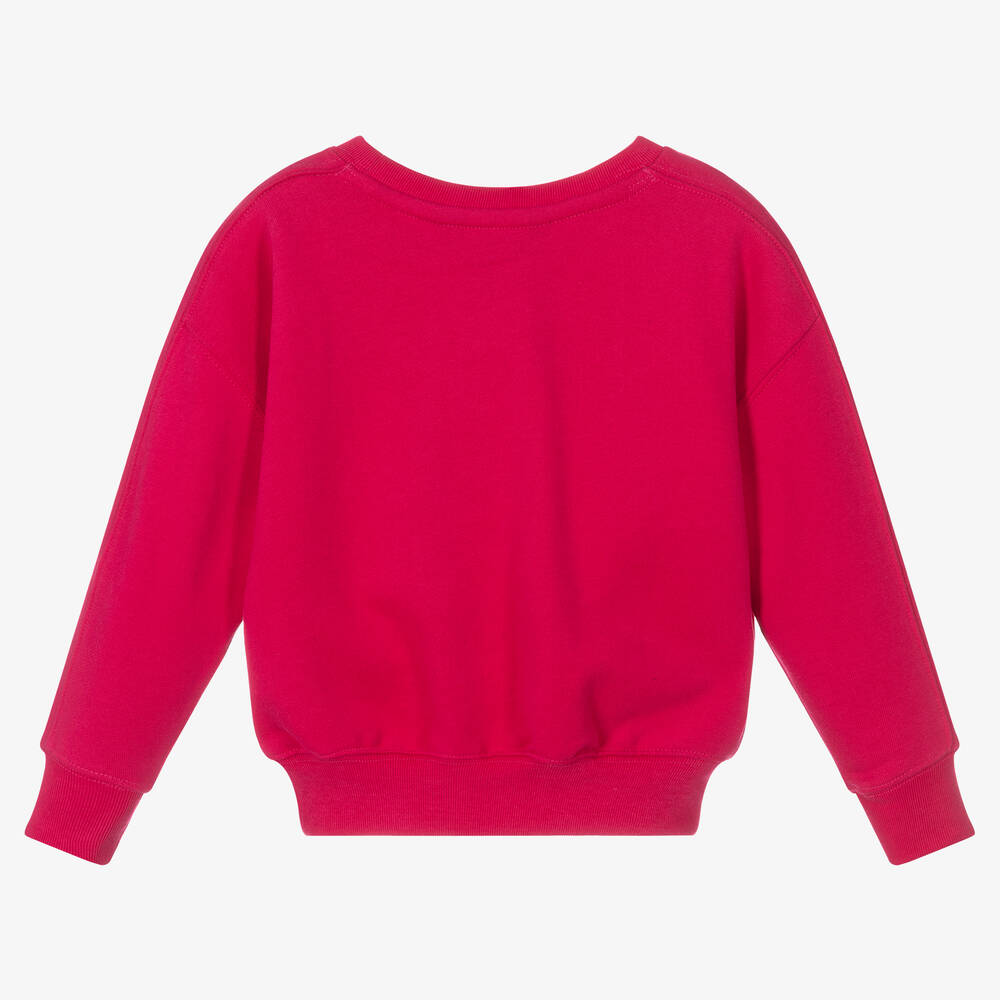 Pink polo sweatshirt deals