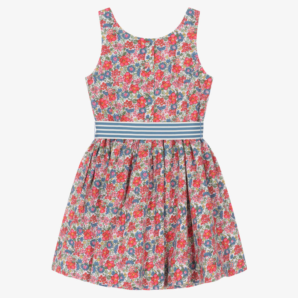 Ralph lauren blue floral dress store